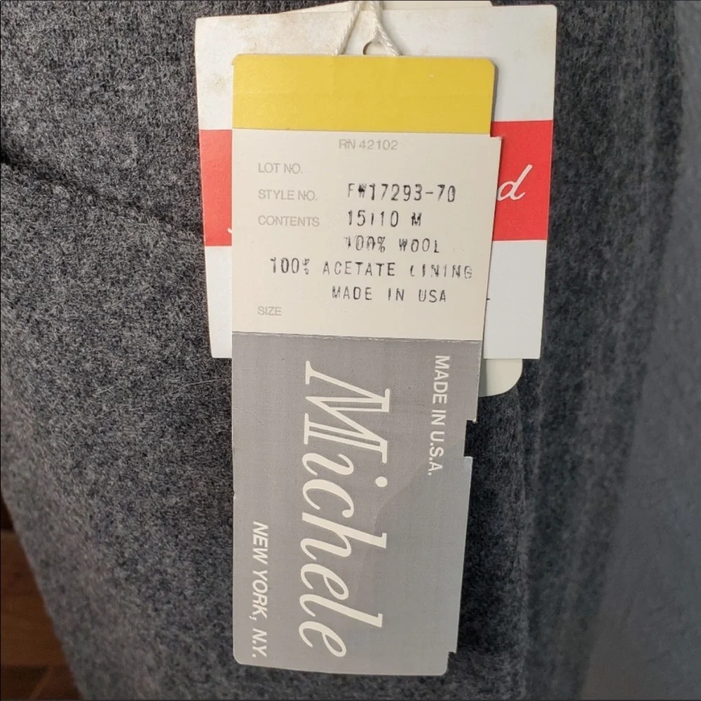 Pure Wool midi buttoned skirt - Picture 11 of 12